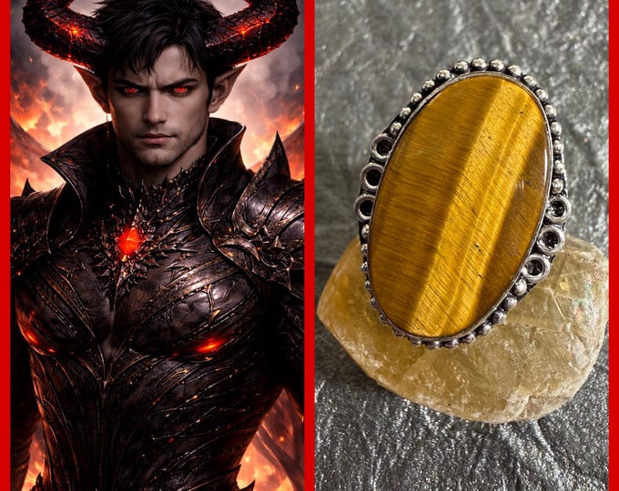 Legion of Clauneck Demon Commander "Traveric" Living Entity Companion, Spirit Vessel Ring, Tier 3