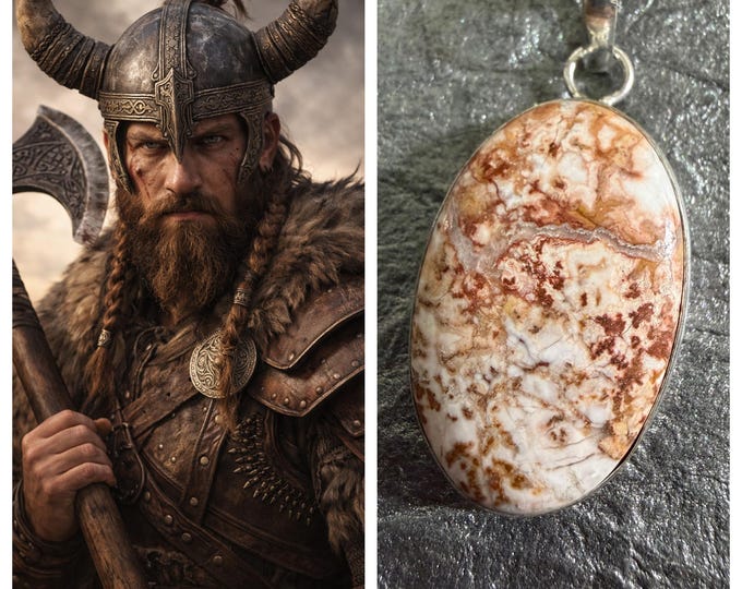 Viking Warrior "Dagur" Spirit Companion, Spirit Vessel Necklace, Tier 2