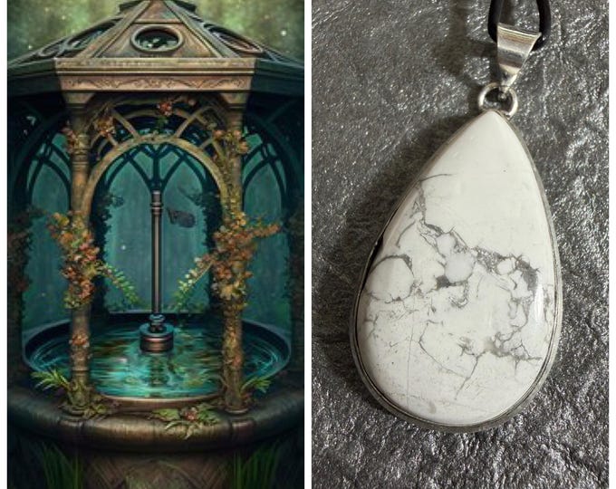 Wishing Well Manifestation Spell, Shape your reality! Enchanted Necklace, BESTSELLER 125+ sold!