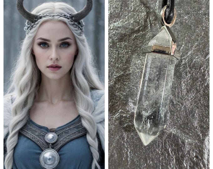 Skadi Direct Portal, Portal to the Norse Goddess of Winter, Astral Link, Enchanted Necklace