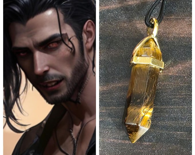 Lycan Spirit Companion "Steric", Spirit Vessel Necklace, Tier 2