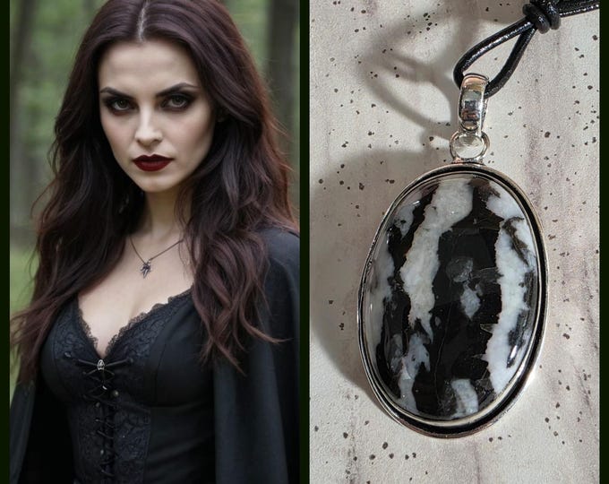 Scottish Necromantic Witch Spirit Companion "Erin", Spirit Vessel Necklace, Tier 3