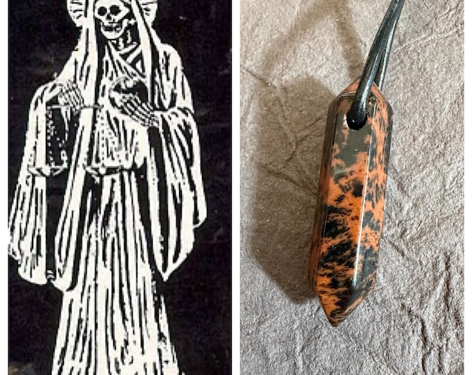 Santa Muerte Direct Portal, Astral Link, Enchanted Necklace