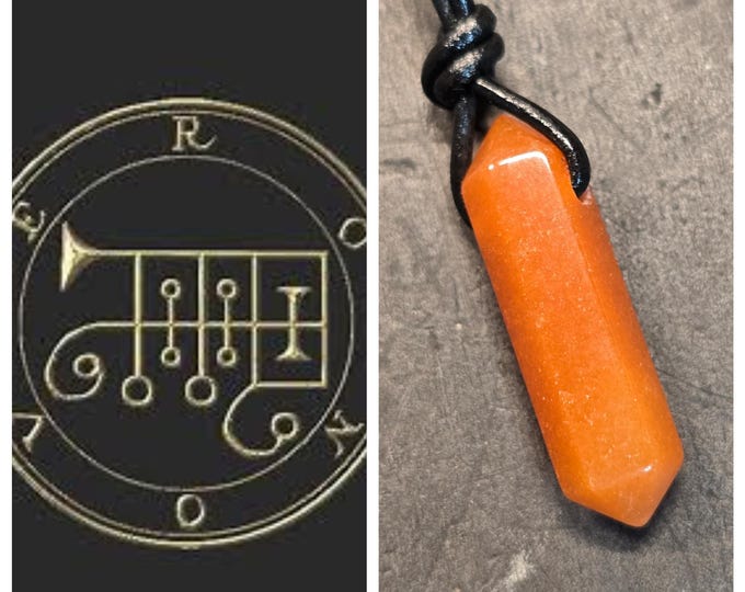 Ronove Direct Portal, Portal to the 27th Spirit of Solomon, Enchanted Necklace
