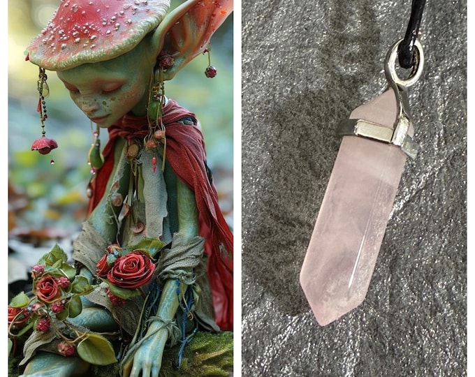 Garden Goblin "Varla" Living Entity Companion, Spirit Vessel Necklace, Tier 1