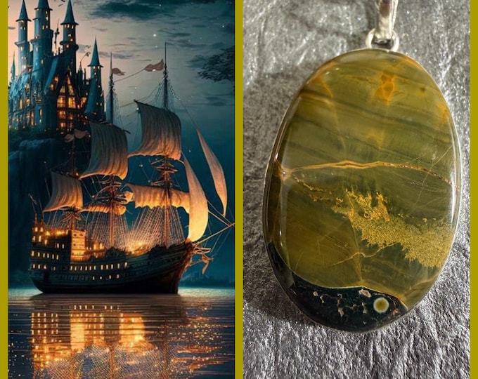 Viking Ship Astral Realm Portal, PERSONAL astral realm for you AND your companions, Astral Real Estate, Enchanted Necklace