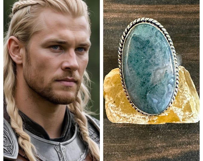 Norse Djinn "Sten" Spirit Companion, Spirit Vessel Ring, Tier 2