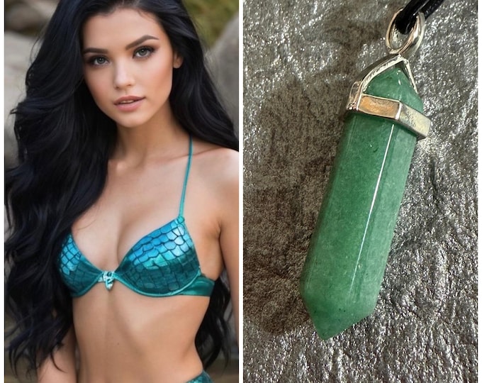 Atlantean Mermaid "Olara" Spirit Companion, Spirit Vessel Necklace, Tier 2