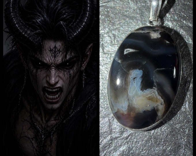 Legion of Vepar Demon Commander "Vaprolec" Living Entity Companion, Spirit Vessel Necklace, Tier 3