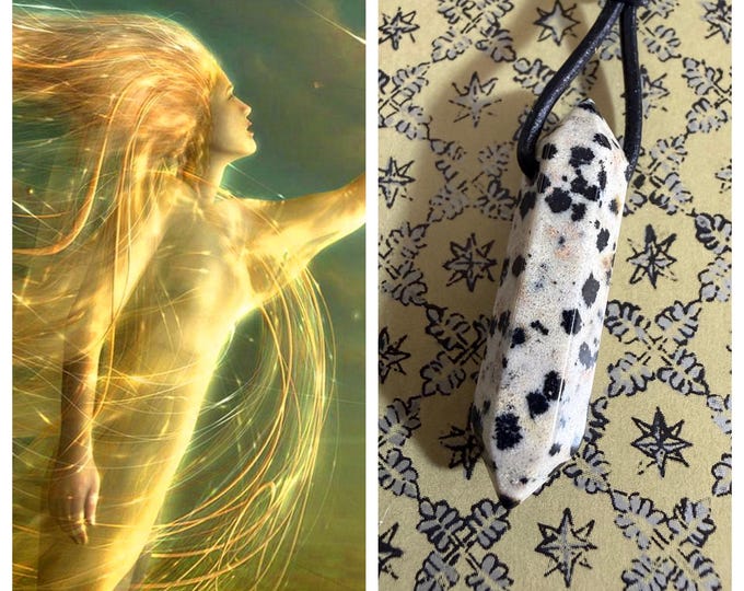 Sylph Air Elemental "Larma" Spirit Companion, Spirit Vessel Necklace, Tier 1