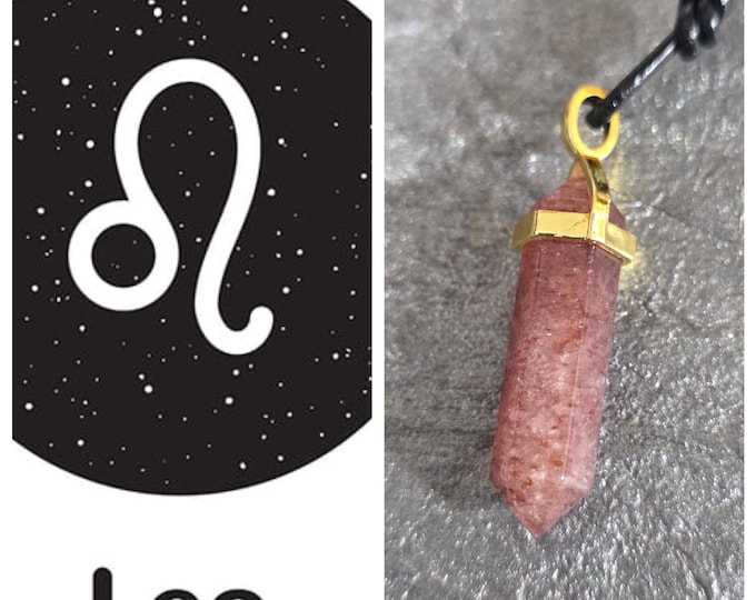 Leo Balancing Talisman, Zodiac Balancing, Enchanted Necklace