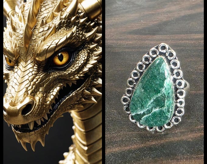 DCC EXCLUSIVE Female Gold Weaver Dragon "Lavrena" Living Entity Companion, Spirit Vessel Ring, Tier 3