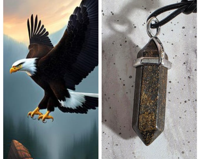 Eagle "Gramel" Spirit Companion, Spirit Vessel Necklace, Tier 1