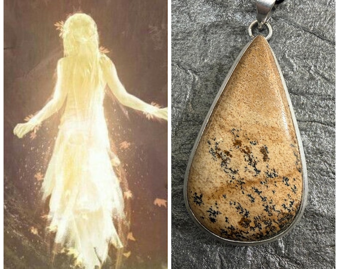 Soul Cleansing Ethereal Sprite "Glymorra" Guide Spirit Companion, Spirit Vessel Necklace, Tier 2