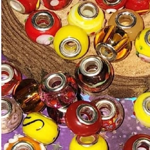 Fiery Passion, Self-Motivation spell, Spell Bead, Enchanted Bead, ONE bead- add more to cart if you want more than one!