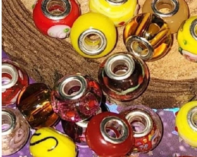 Fiery Passion, Self-Motivation spell, Spell Bead, Enchanted Bead, ONE bead- add more to cart if you want more than one!