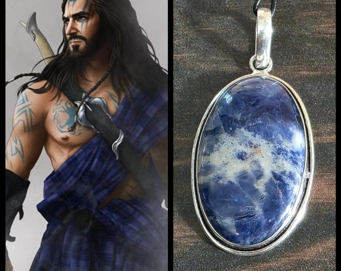 Scottish Warrior Incubus Spirit Companion "Luchrunn"(luck-runn), Spirit Vessel Necklace, Tier 3
