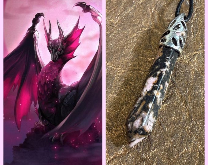 DCC Exclusive Female Love Dragon "Amarnela" Living Entity Companion, Spirit Vessel Necklace, Tier 3