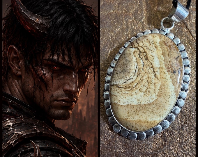 Legion of Paimon Demon Commander "Rinveric" Living Entity Companion, Spirit Vessel Necklace, Tier 3