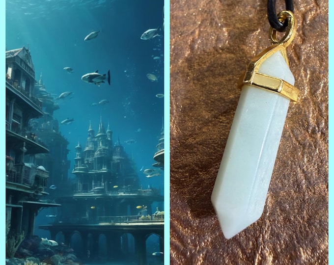 Underwater City Astral Realm Portal, PERSONAL realm for you and your companions, Astral Real Estate, Enchanted Necklace