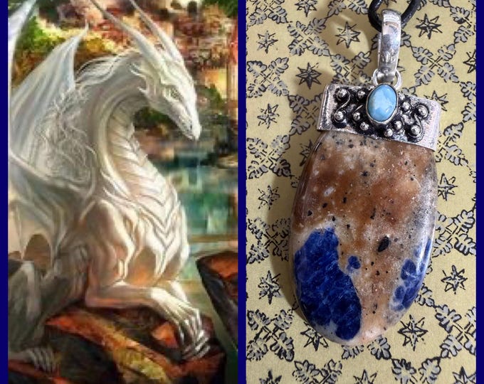 Purity Dragon "Drenlek" Living Entity Companion, DCC exclusive binding, Spirit Vessel Necklace, Tier 3