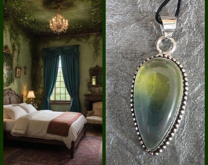 Enchanted Bedroom Astral Realm Portal, PERSONAL astral realm for you AND your companions, Astral Real Estate, Enchanted Necklace