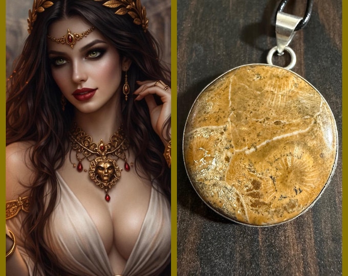 Greek Necromantic Witch Spirit Companion "Daphne", Spirit Vessel Necklace, Tier 3