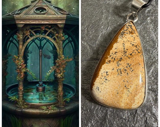 Wishing Well Manifestation Spell, Shape your reality! Enchanted Necklace, BESTSELLER 125+ sold!
