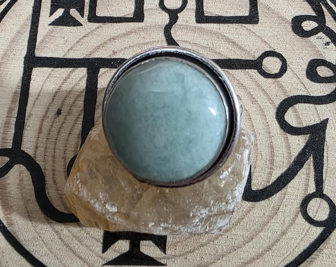 Stolas Third Eye Activation Spell Talisman, Enchanted Ring