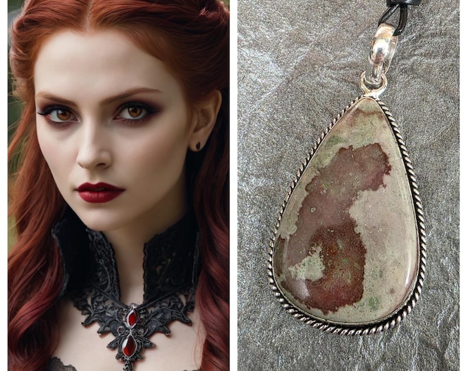 Aggressive Ancient Babylonian Vampire Queen "Gula" Spirit Companion, Spirit Vessel Necklace, Tier 3