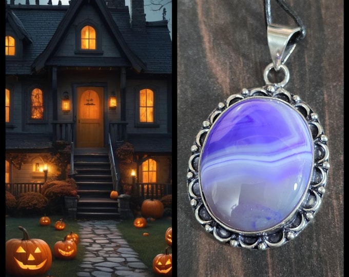 Samhain Witch House Astral Realm Portal, PERSONAL astral realm for you AND your companions, Astral Real Estate, Enchanted Necklace