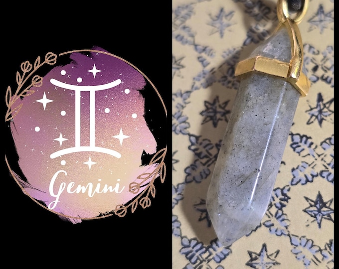 Gemini Balancing Talisman, Zodiac Balancing, Enchanted Necklace