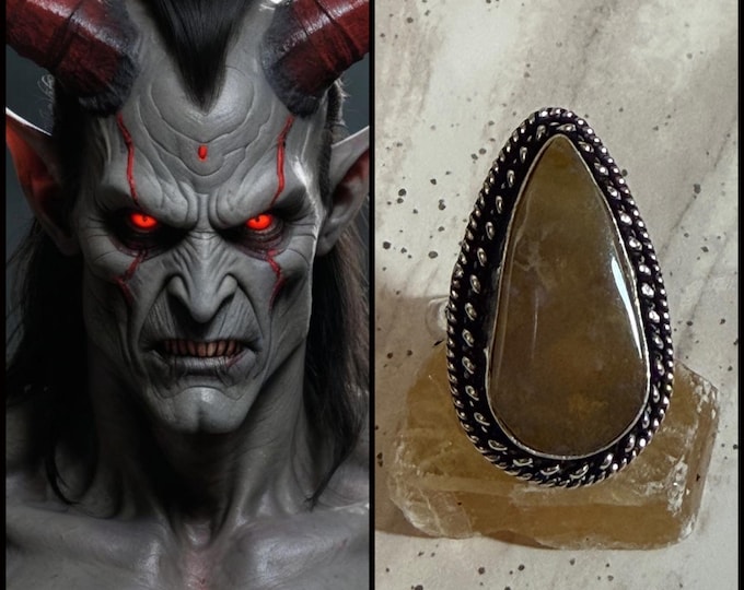 Legion of Clauneck Demon Commander "Angrevic" Living Entity Companion, Spirit Vessel Ring, Tier 3