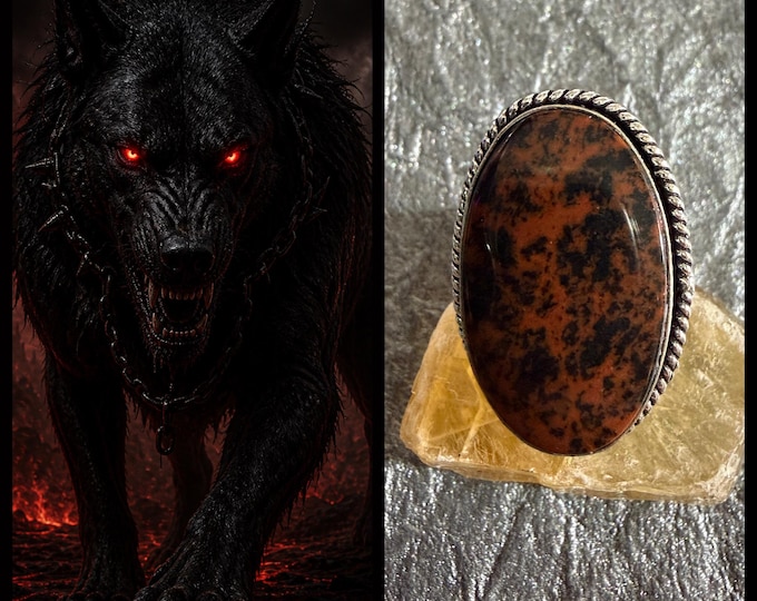 Hellhound "Nento" Spirit Companion, Spirit Vessel Ring, Tier 1