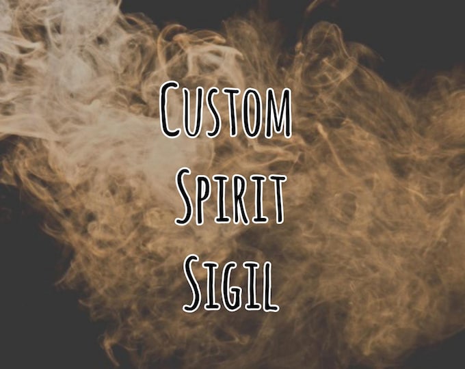 Spirit Companion Sigil Service, Custom Spirit Sigil