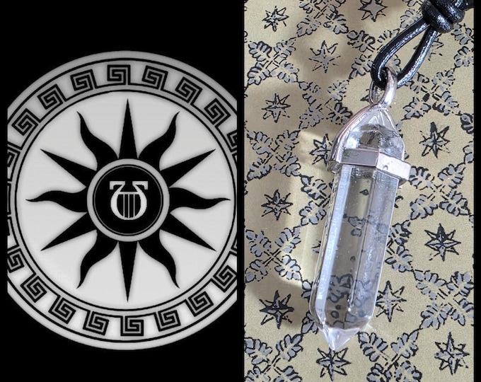 Apollo Direct Portal, Portal to the Greek God of Music, Creativity, Prophecy and Healing, Astral Link, Enchanted Necklace