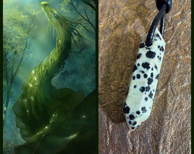 Earth Dragon "Malgo" Living Entity Companion, Spirit Vessel Necklace, Tier 1