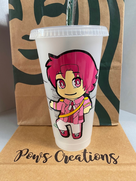 Custom Starbucks Cold Cup: Prince Zach Inquisitormaster, 24 Oz