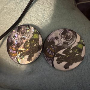 SHINY Reshi and Zeke Glow and Holo Buttons!