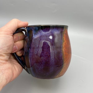 Handmade Ceramic Mug, with Galaxy Design, by Kingates Pottery on the Isle of Wight, Coffee Mug, Tea Mug, Pottery Mug, Stoneware Mug, Gift