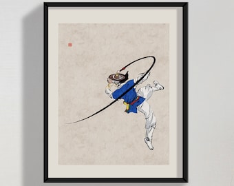 hanbok, Korean painting, Korean Art, Asian Art, Asian art print, Asian art poster, Korean art print, Asian tradition