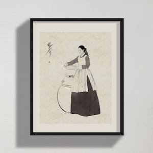 Hanbok, koreanische Kunst, koreanische Malerei, Juwel im Palast, koreanisches Poster, koreanische Kunst, koreanische traditionelle Kleidung, koreanisches Essen, koreanischer Palast