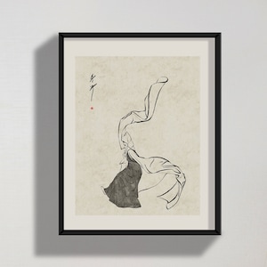 Hanbok, koreanische Malerei, koreanische Kunst, asiatische Kunst, asiatischer Kunstdruck, asiatisches Kunstplakat, koreanischer Kunstdruck, asiatische Tradition