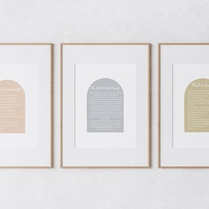 Lutheran Poster Set