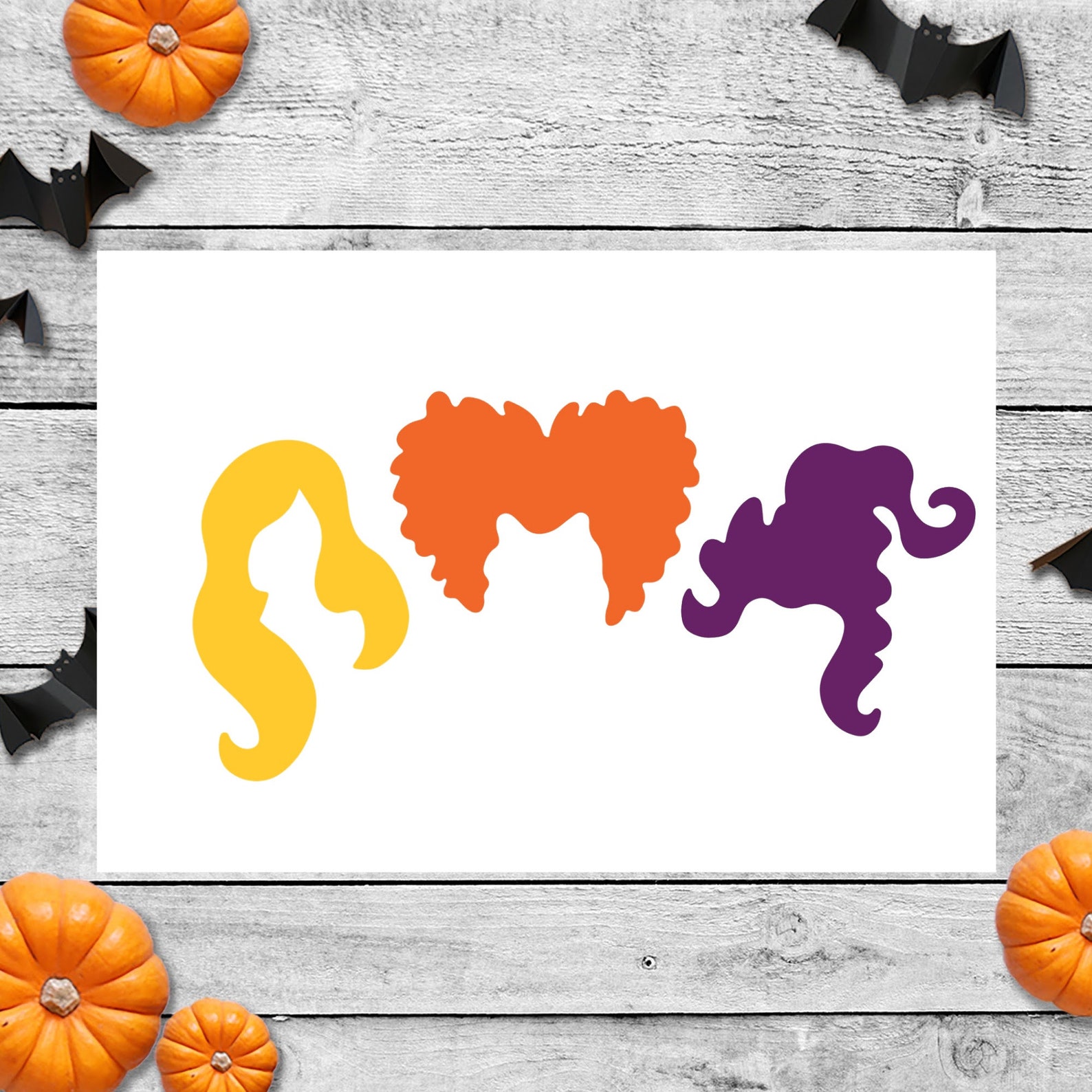 Sanderson Sisters Sanderson Sisters Hair Vinyl Decal Vinyl Etsy