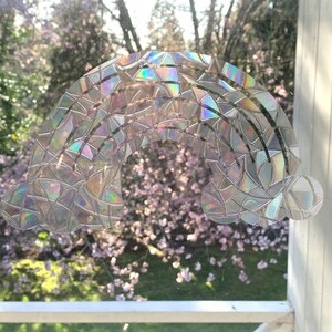 Rainbow suncatcher | Prism suncatcher | rainbow maker | rental decor | window cling | Suncatcher