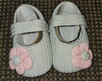 Baby Flower Mary Janes