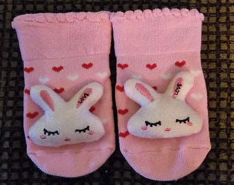 Baby Bunny Non-Slip Socks