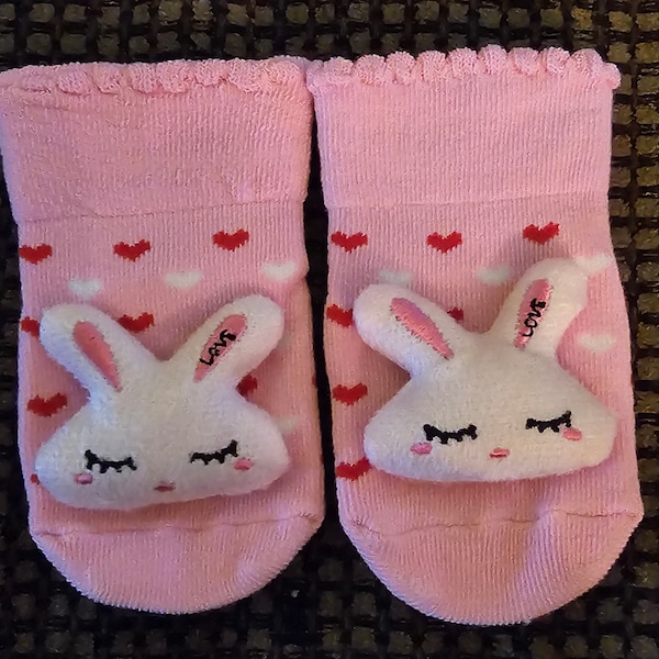 Baby Bunny Non-Slip Socks