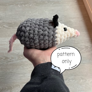 Possum Loaf Quick Crochet Pattern for Beginners PDF Digital Download Tutorial